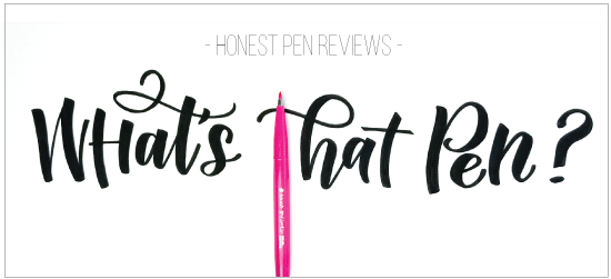 What's That Pen | Pen Review
